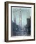 Madison Avenue at Twilight-Lowell Birge Harrison-Framed Premium Giclee Print