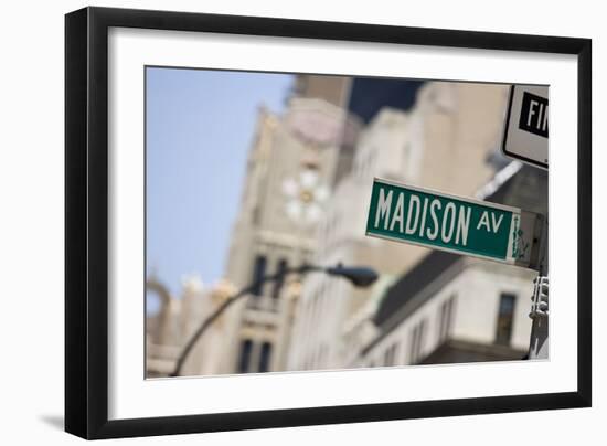 Madison Avenue-null-Framed Photographic Print