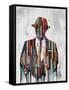 Madison Avenue-Sydney Edmunds-Framed Stretched Canvas
