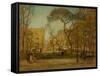 Madison Square, C.1905 (Oil on Canvas)-Paul Cornoyer-Framed Stretched Canvas