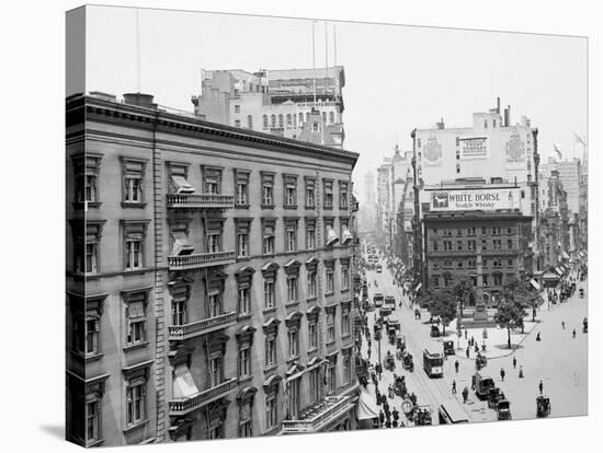 Madison Square from the Flat-Iron I.E. Flatiron Building, New York-null-Stretched Canvas