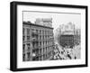 Madison Square from the Flat-Iron I.E. Flatiron Building, New York-null-Framed Photo