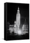 Madison Square Garden at Night-null-Framed Stretched Canvas