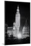 Madison Square Garden at Night-null-Mounted Photographic Print