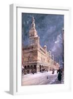 Madison Square Garden, New York, 1895-William Louis Junior Sonntag-Framed Giclee Print