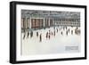 Madison Square Garden Skating Rink, New York City-null-Framed Art Print