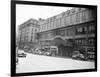 Madison Square Garden with Automobiles on Street-null-Framed Photographic Print