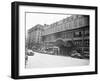 Madison Square Garden with Automobiles on Street-null-Framed Photographic Print