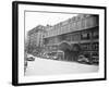 Madison Square Garden with Automobiles on Street-null-Framed Photographic Print