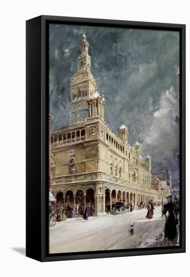 Madison Square Garden-William Louis Sonntag-Framed Stretched Canvas