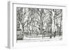 Madison Square Park New York, 2003-Vincent Alexander Booth-Framed Giclee Print