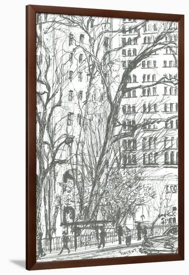 Madison Square park New York, 2003-Vincent Alexander Booth-Framed Giclee Print