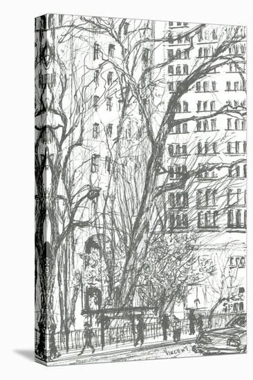 Madison Square park New York, 2003-Vincent Alexander Booth-Stretched Canvas