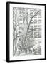 Madison Square park New York, 2003-Vincent Alexander Booth-Framed Giclee Print