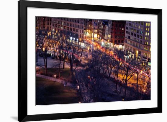 Madison Square Park Timelapse NYC-null-Framed Photo