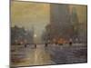 Madison Square, Rainy Night-Lowell Birge Harrison-Mounted Giclee Print