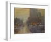 Madison Square, Rainy Night-Lowell Birge Harrison-Framed Giclee Print
