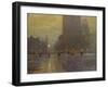 Madison Square-Lowell Birge Harrison-Framed Giclee Print