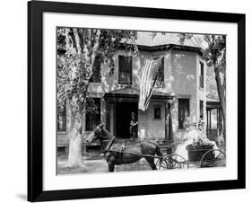 Madison, Wis., North Carroll St.-null-Framed Photo