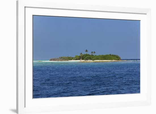 Madivaru island, Rasdhoo atoll, Maldives, Indian Ocean, Asia-Nigel Hicks-Framed Photographic Print