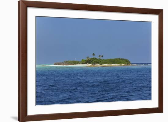 Madivaru island, Rasdhoo atoll, Maldives, Indian Ocean, Asia-Nigel Hicks-Framed Photographic Print