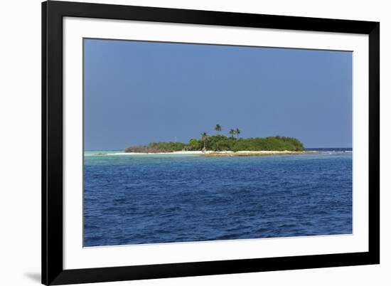 Madivaru island, Rasdhoo atoll, Maldives, Indian Ocean, Asia-Nigel Hicks-Framed Photographic Print