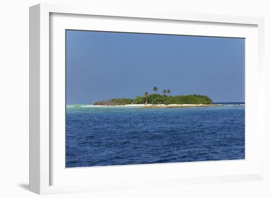 Madivaru island, Rasdhoo atoll, Maldives, Indian Ocean, Asia-Nigel Hicks-Framed Photographic Print