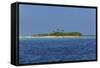 Madivaru island, Rasdhoo atoll, Maldives, Indian Ocean, Asia-Nigel Hicks-Framed Stretched Canvas