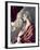 Madonn and Child with St. Agnes and St. Martina-El Greco-Framed Giclee Print