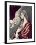 Madonn and Child with St. Agnes and St. Martina-El Greco-Framed Giclee Print