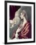 Madonn and Child with St. Agnes and St. Martina-El Greco-Framed Giclee Print