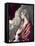 Madonn and Child with St. Agnes and St. Martina-El Greco-Framed Stretched Canvas