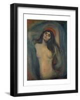 Madonna 2-Edvard Munch-Framed Giclee Print