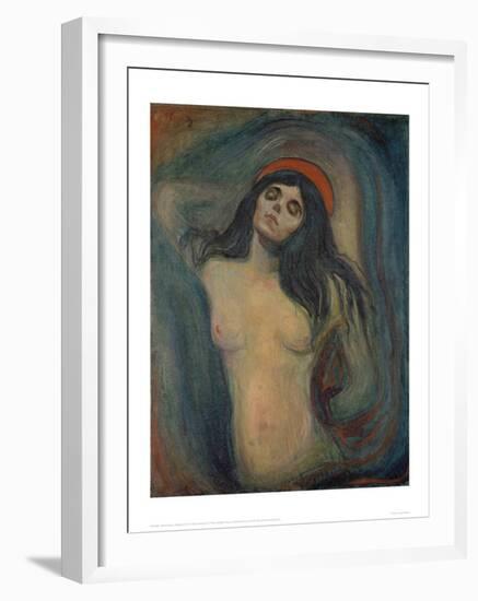 Madonna 2-Edvard Munch-Framed Giclee Print