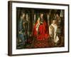 Madonna Adored by the Canonicus Van Der Paele-Jan van Eyck-Framed Giclee Print