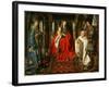 Madonna Adored by the Canonicus Van Der Paele-Jan van Eyck-Framed Giclee Print