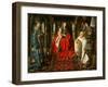 Madonna Adored by the Canonicus Van Der Paele-Jan van Eyck-Framed Giclee Print