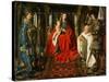 Madonna Adored by the Canonicus Van Der Paele-Jan van Eyck-Stretched Canvas