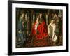 Madonna Adored by the Canonicus Van Der Paele-Jan van Eyck-Framed Giclee Print