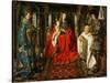 Madonna Adored by the Canonicus Van Der Paele-Jan van Eyck-Stretched Canvas