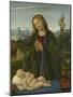 Madonna Adoring the Child, C.1520-Marco Basaiti-Mounted Giclee Print