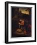 Madonna Adoring the Child, C. 1525-Correggio-Framed Giclee Print