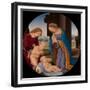 Madonna Adoring the Child with the Infant Saint John the Baptist and an Angel, c.1492-Lorenzo di Credi-Framed Giclee Print