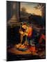 Madonna Adoring the Child-Correggio-Mounted Art Print