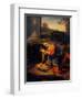 Madonna Adoring the Child-Correggio-Framed Art Print