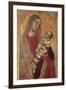 Madonna and Child, 1320-1330-Ambrogio Lorenzetti-Framed Giclee Print