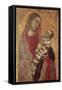 Madonna and Child, 1320-1330-Ambrogio Lorenzetti-Framed Stretched Canvas