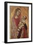 Madonna and Child, 1320-1330-Ambrogio Lorenzetti-Framed Giclee Print