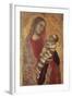 Madonna and Child, 1320-1330-Ambrogio Lorenzetti-Framed Giclee Print