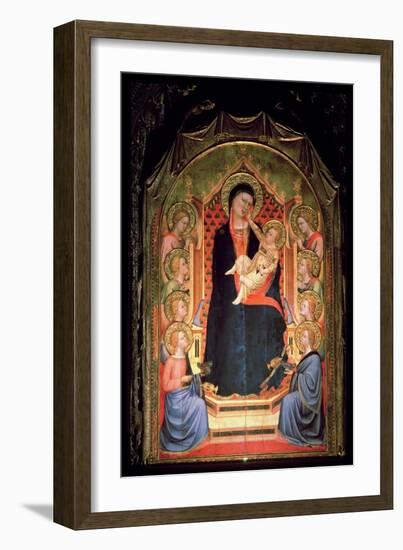 Madonna and Child, 1347-Bernardo Daddi-Framed Giclee Print